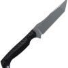 Toor Krypteia T Fixed Blade CPM-M4 Gray Tanto Knife