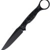 Toor Serpent S Fixed Blade CPM-M4 Black G10 Kydex Sheath