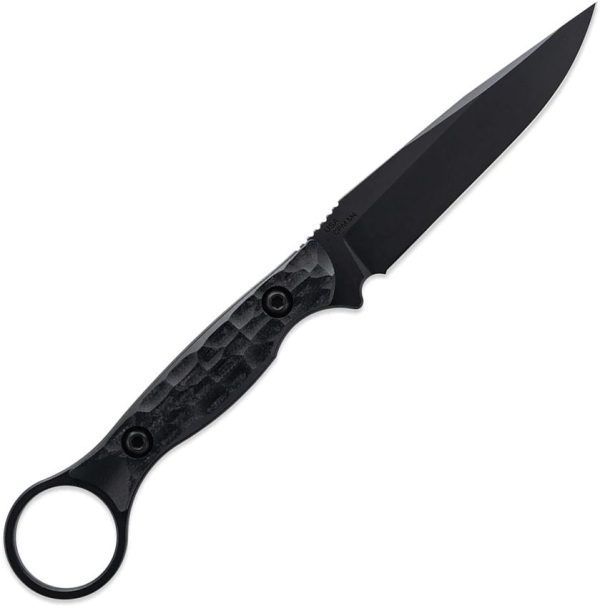 Toor Serpent S Fixed Blade CPM-M4 Black G10 Kydex Sheath