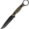 Toor Serpent T Fixed Blade Knife 3.75" CPM-3V Green G10