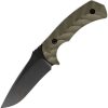 Toor Mullet Fixed Blade Covert Green CPM-154 Stainless Knife