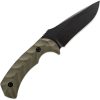 Toor Mullet Fixed Blade Covert Green CPM-154 Stainless Knife