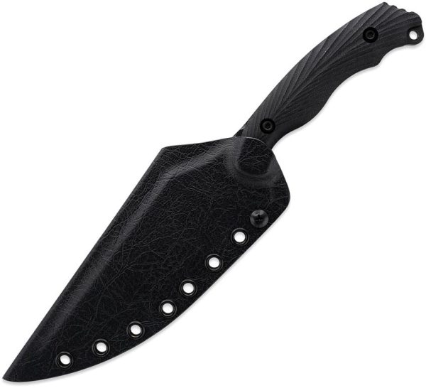 Toor Raven Fixed Blade Carbon - CPM-3V Black G10