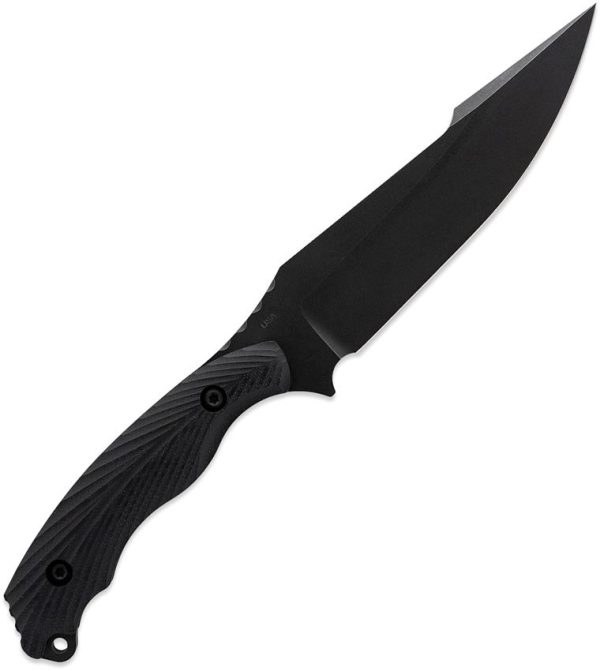Toor Raven Fixed Blade Carbon - CPM-3V Black G10