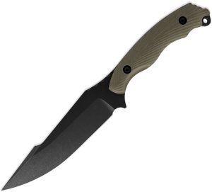 Toor Raven Fixed Blade Covert - CPM-3V Green G10