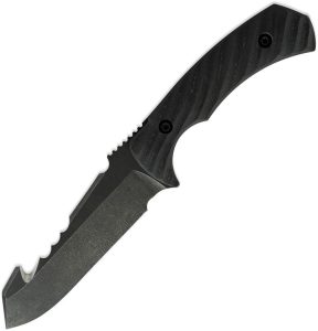 TR85393.jpg Toor Egress Fixed Blade CPM S35VN Guthook Black G10