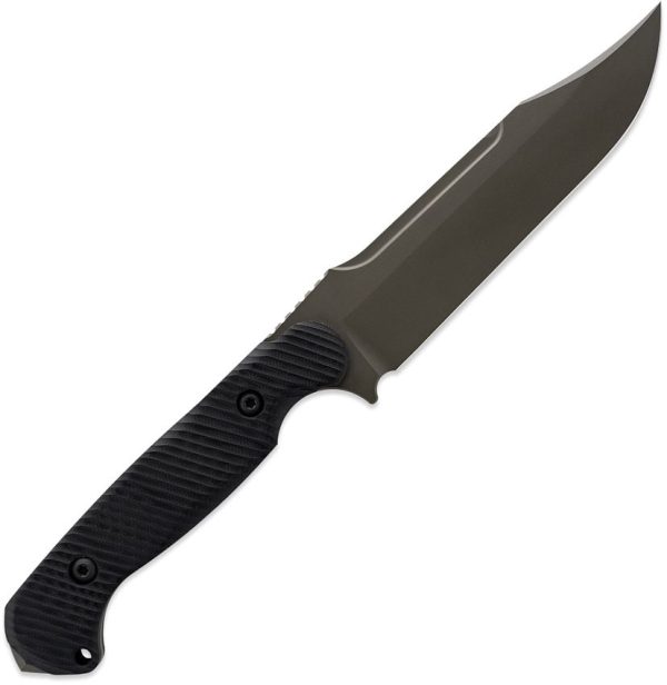 Toor Valor Fixed Blade Woodland CPM-3V Green Coated Knife