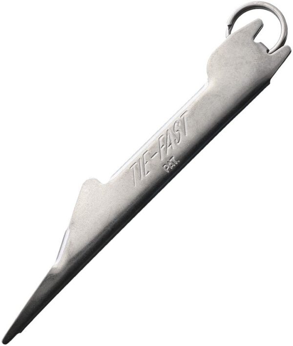 Boomerang Tool Tie-Fast Knot Tyer Silver - Stainless