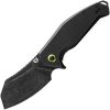 TRUE MAAR Linerlock - D2 Stonewash Black G10