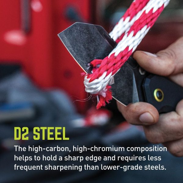 TRUE MAAR Linerlock - D2 Stonewash Black G10