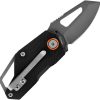 TRUE BERM Keychain Linerlock - Gray TiNi Coated