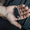 TRUE BERM Keychain Linerlock - Gray TiNi Coated