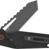 TRUE BERM Tanto Linerlock - Gray TiNi G10