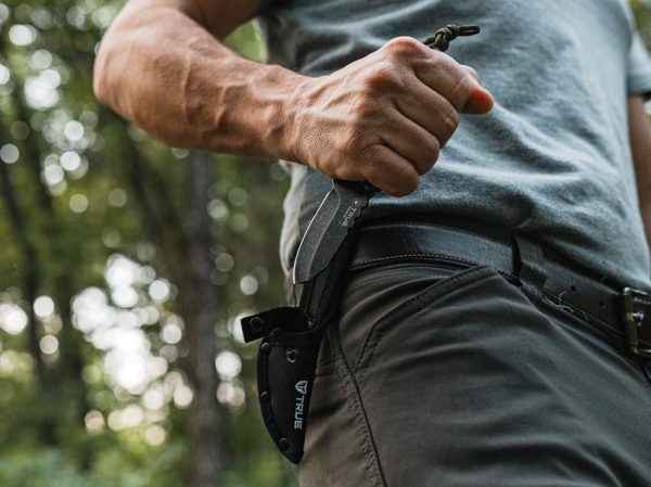 TRUE NEKKID Fixed Blade - Cord Wrapped Sheepsfoot