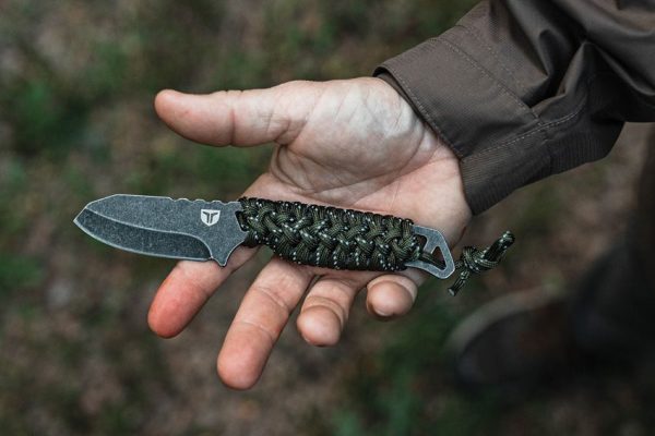 TRUE NEKKID Fixed Blade - Cord Wrapped Sheepsfoot