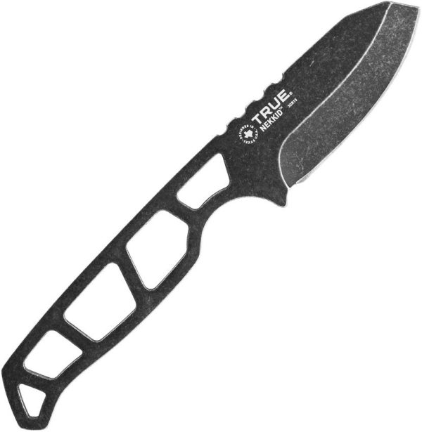 TRUE NEKKID Fixed Blade - Cord Wrapped Sheepsfoot