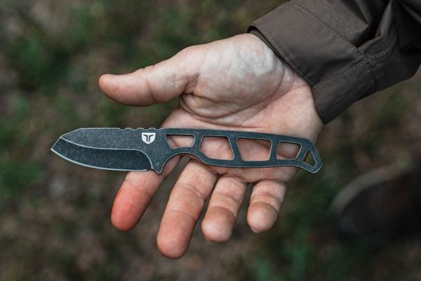 TRUE NEKKID Fixed Blade - Cord Wrapped Sheepsfoot