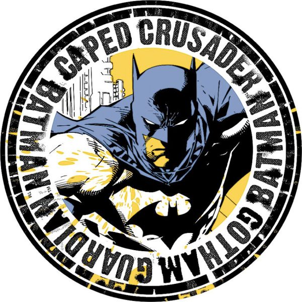 Tin Signs Gotham Guardian Batman Round Tin Sign