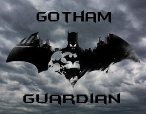 Tin Signs Gotham Guardian Vintage Metal Sign