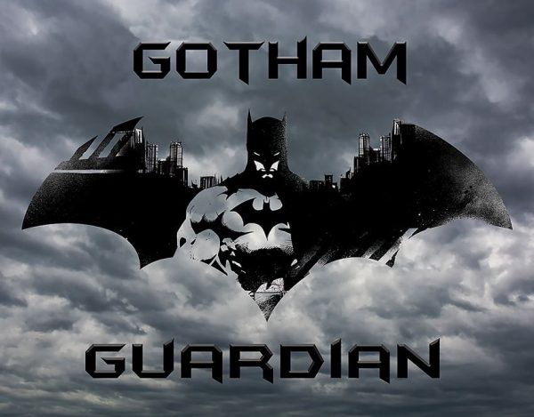 Tin Signs Gotham Guardian Vintage Metal Sign