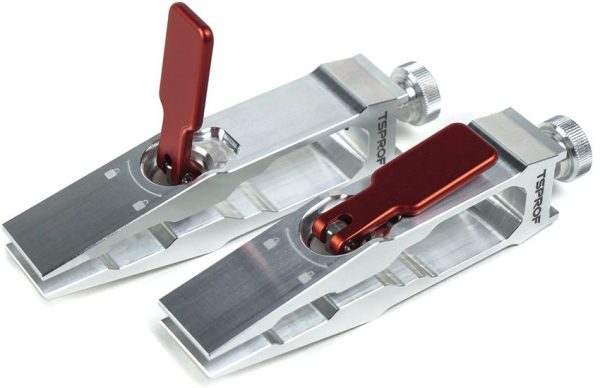 TSPROF Quick Clamps Red with Locking Lever for Knife Sharpeners