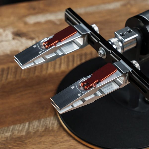 TSPROF Quick Clamps Red with Locking Lever for Knife Sharpeners