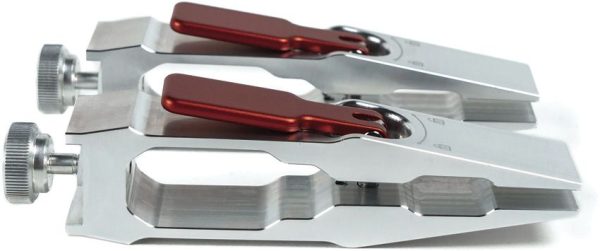 TSPROF Quick Clamps Red with Locking Lever for Knife Sharpeners