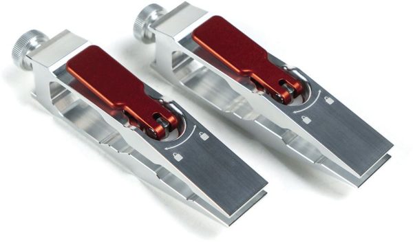 TSPROF Quick Clamps Red with Locking Lever for Knife Sharpeners