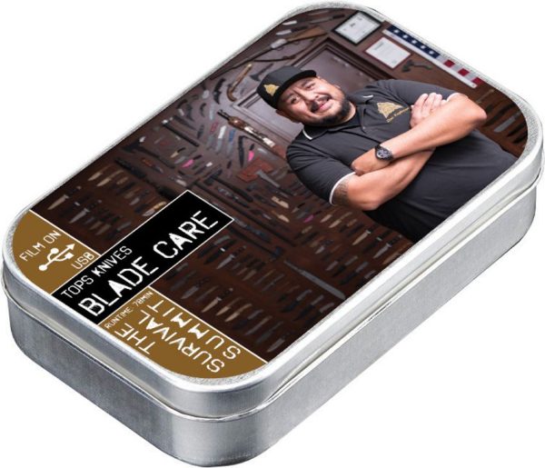 TOPS Knives Blade Care USB - Educational Video Series