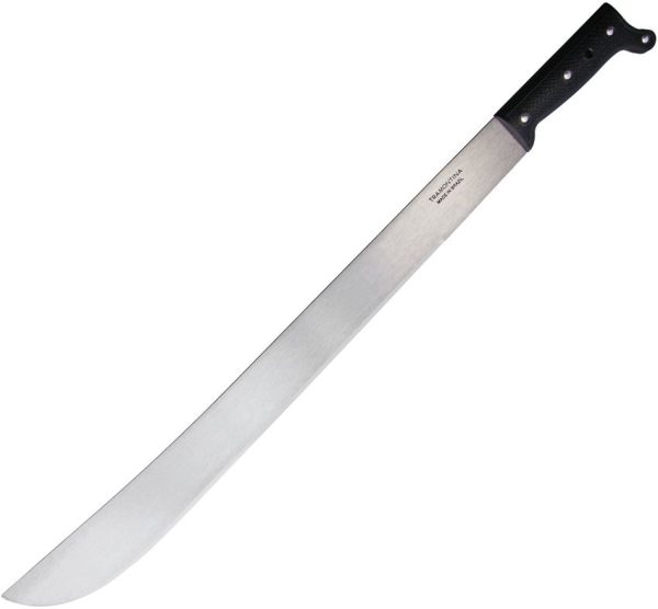 Tramontina 24in Machete Satin Carbon Steel Large Blade