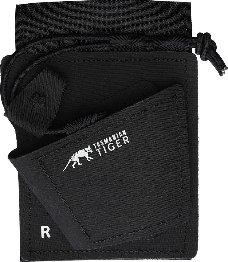Tasmanian Tiger Internal Holster VL R Black with Adjustable Harness