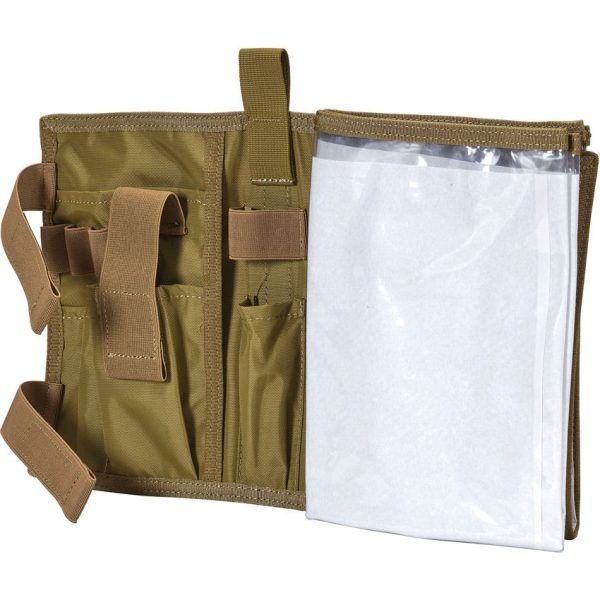 Tasmanian Tiger Map Case Large Coyote Brown