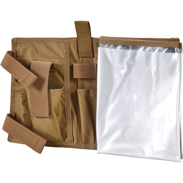 Tasmanian Tiger Map Case Large Coyote Brown