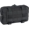 Tasmanian Tiger Leader Admin Pouch Black MOLLE