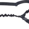 Tasmanian Tiger Single Sling Black - Shock Cord Rifle Sling