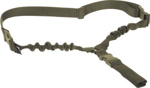 Tasmanian Tiger Single Sling OD Green - Shock Cord Rifle Sling