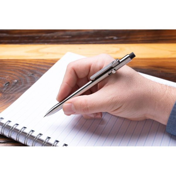 Tactile Turn Bolt Action Pencil Titanium 5.75in