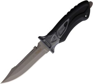 TUSA X-Pert II Dive Knife Ti Fixed Blade 420 Stainless Steel