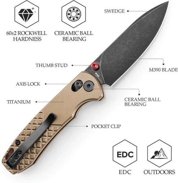 Dragonfly Axis Lock Gold