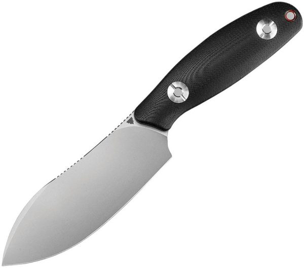 Aubergine Fixed Blade Black