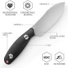 Aubergine Fixed Blade Black