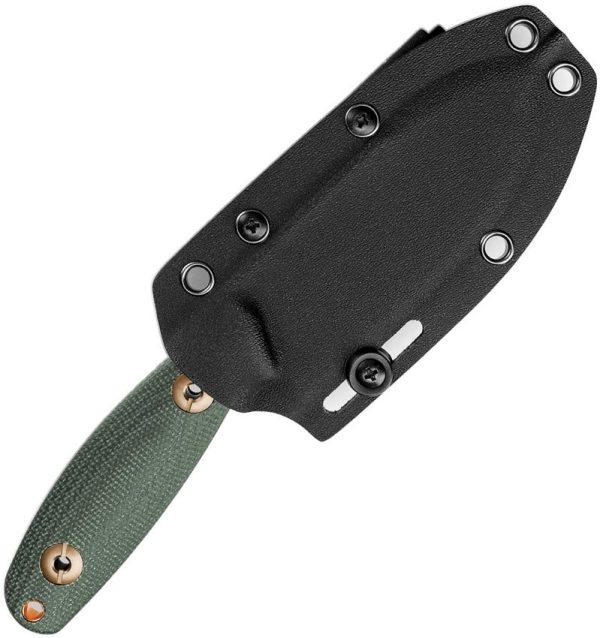 Aubergine Fixed Blade GrnMic