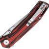 Volans-03 Linerlock Red/Black