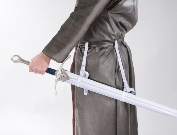 United Cutlery Lotr Glamdring White Leather Scabbard 40"