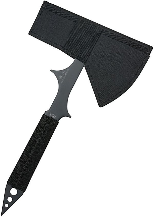 UC1418_add_01.jpg United Cutlery Black Ronin Tomahawk 15" Fixed Blade Tactical