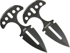 United Cutlery Undercover Twin Push Daggers - Black