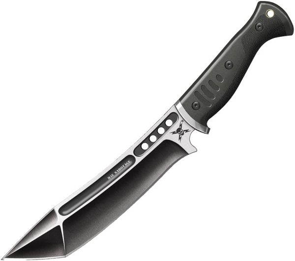 United Cutlery M48 Sabotage Tanto Fixed Blade Knife 8" Black