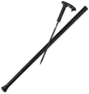 United Cutlery Honshu Sword Cane 16.25" Black Stainless Blade