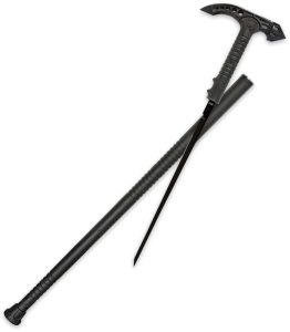 United Cutlery M48 Tactical Sword Cane 17" SK5 Black Blade