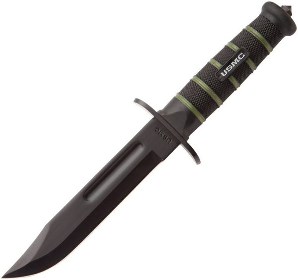 United Cutlery USMC Blackout Combat Fighter Fixed Blade Knife